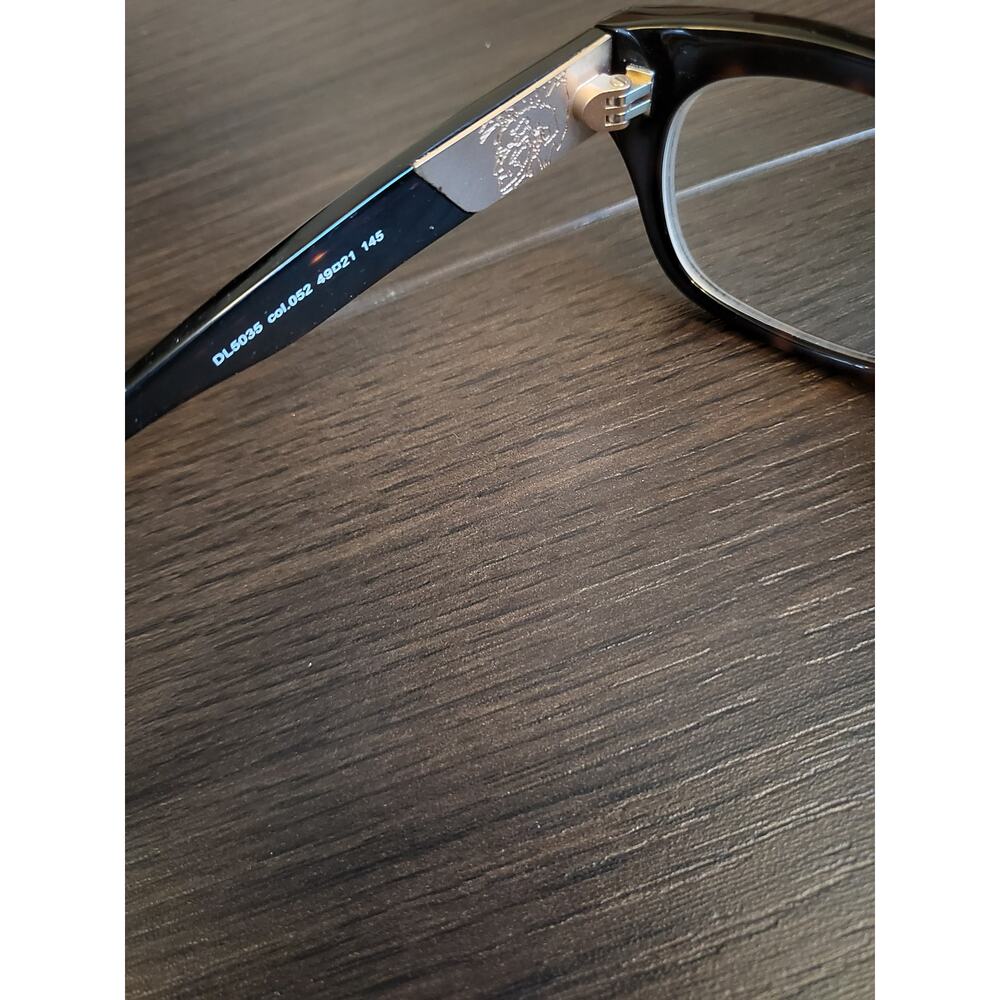 DIESEL Black Gold Eye Glasses Good 49-21-145 DL5035 - Picture 4 of 12